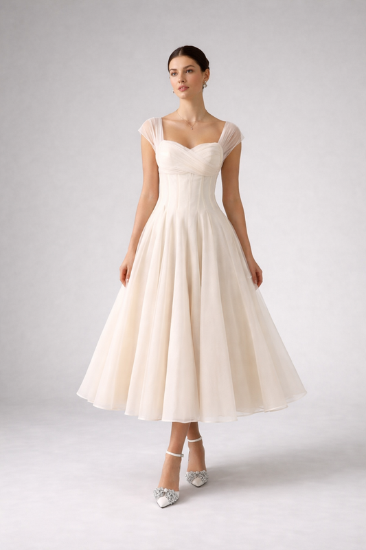 Robe de sorée champagne