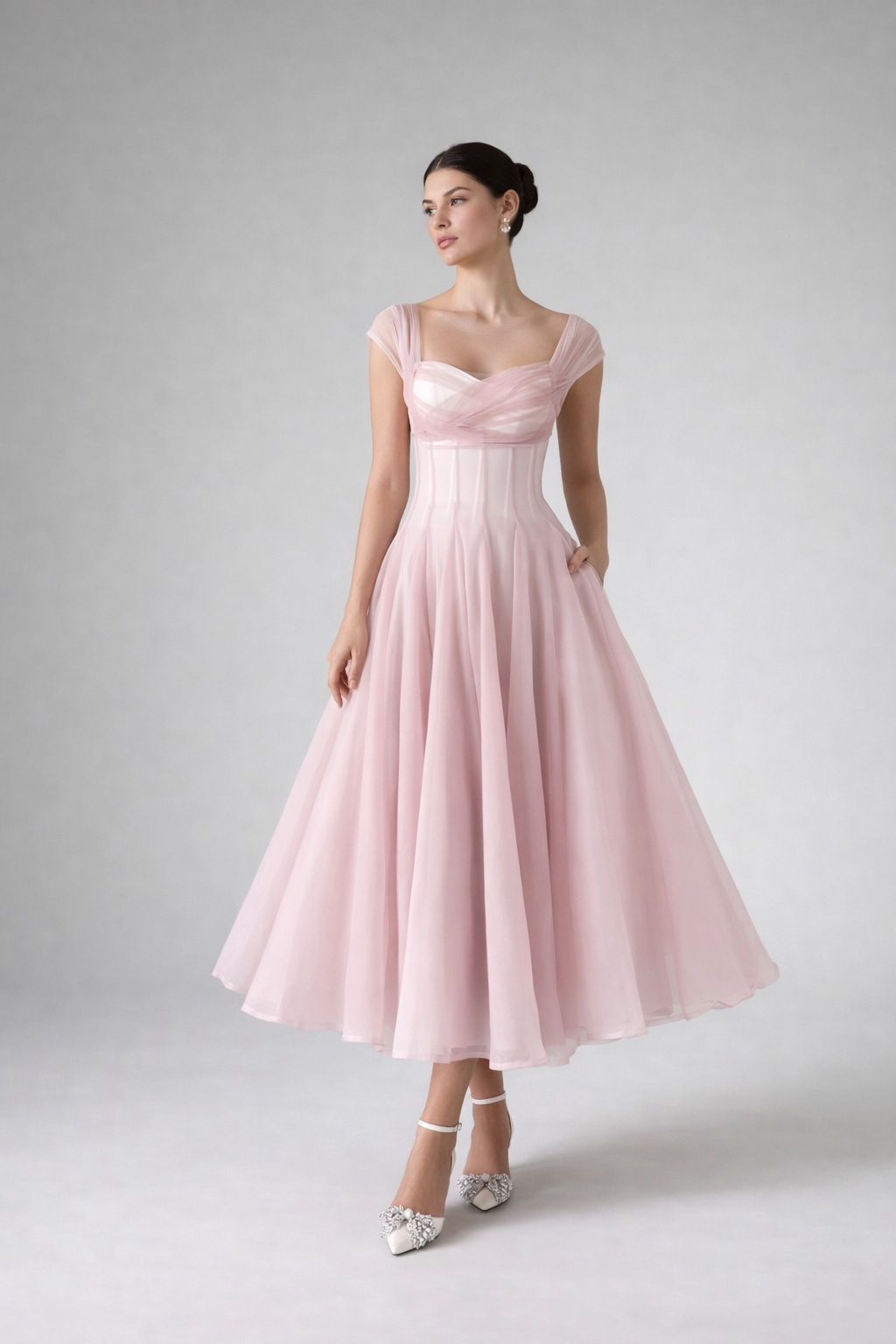 Robe de sorée champagne