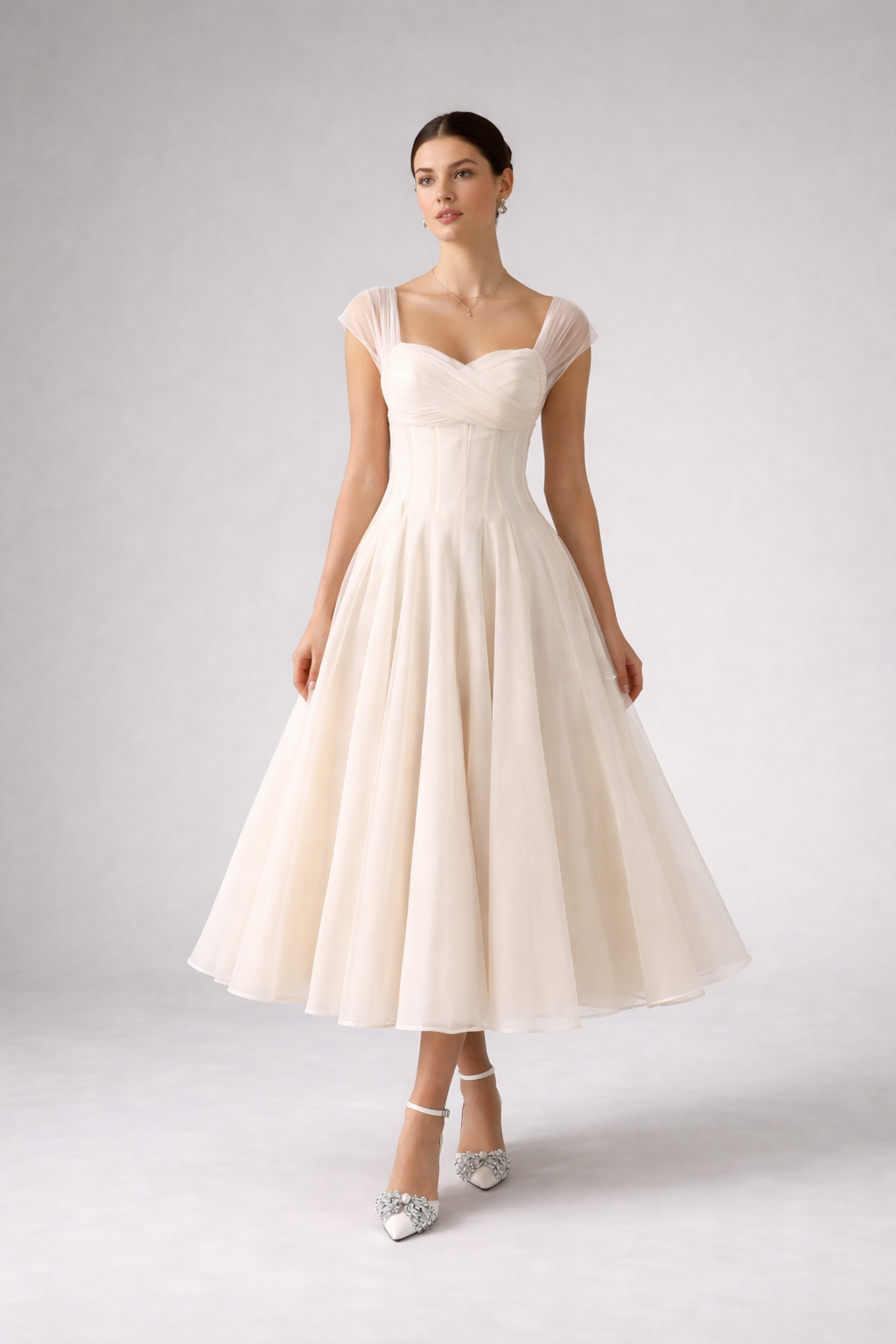 Robe de sorée champagne