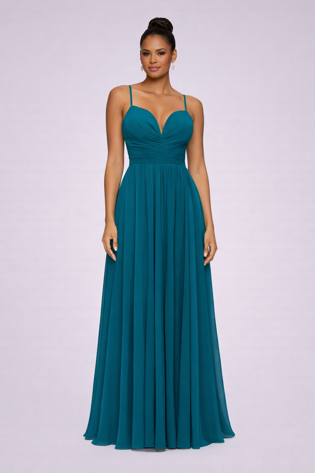 Robe trapèze sans manche