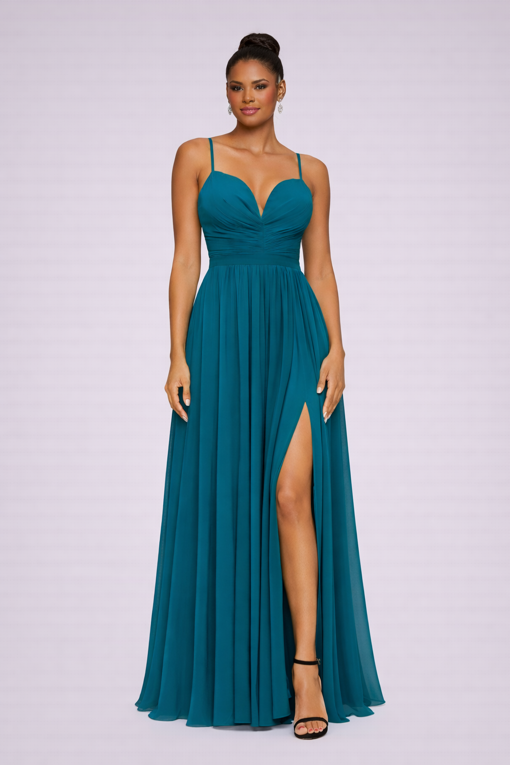 Robe trapèze sans manche