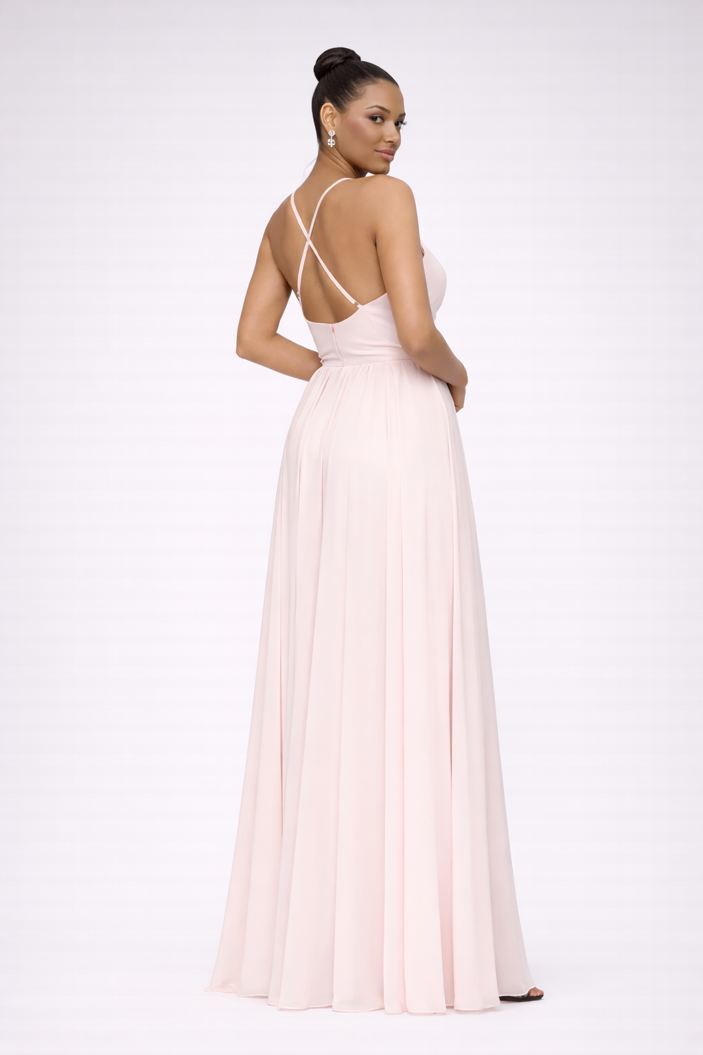 Robe trapèze sans manche