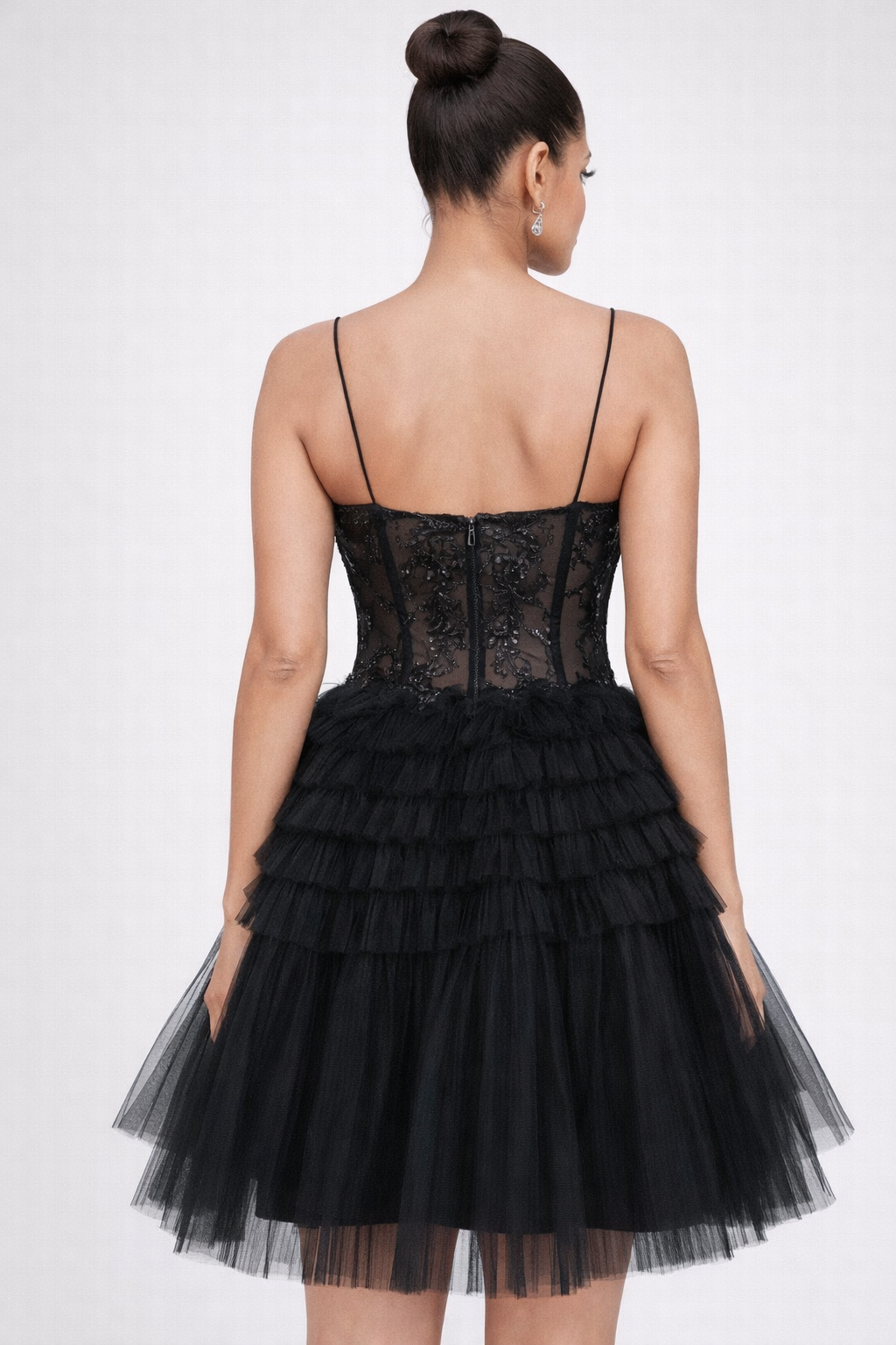Robe Corset Nuit Étoilée