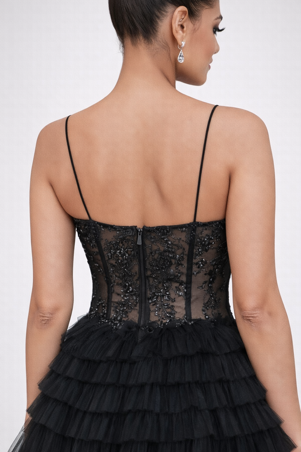 Robe Corset Nuit Étoilée