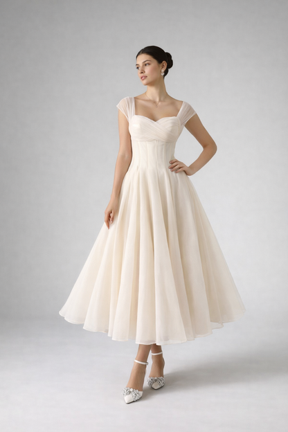 Robe de sorée champagne